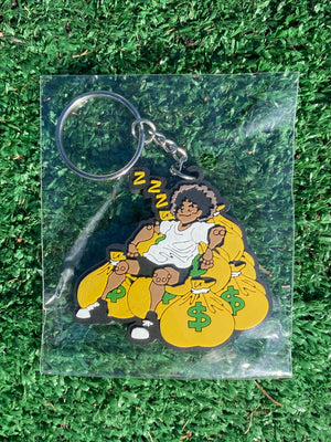 MONEY BAGS KEYCHAIN